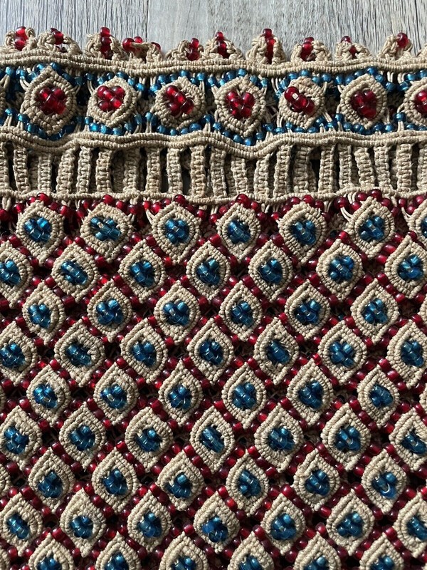 Handmade Vintage Malian Bag 7" x 11" (20cm x 29cm), 1960s - 1N15 gallery