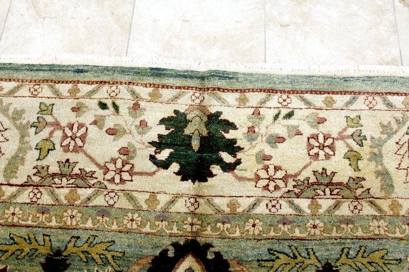9X12 INCREDIBLE HAND KNOTTED ANTIQUE REPRODUCTION HERIZ SERAPI WOOL TURKISH RUG gallery
