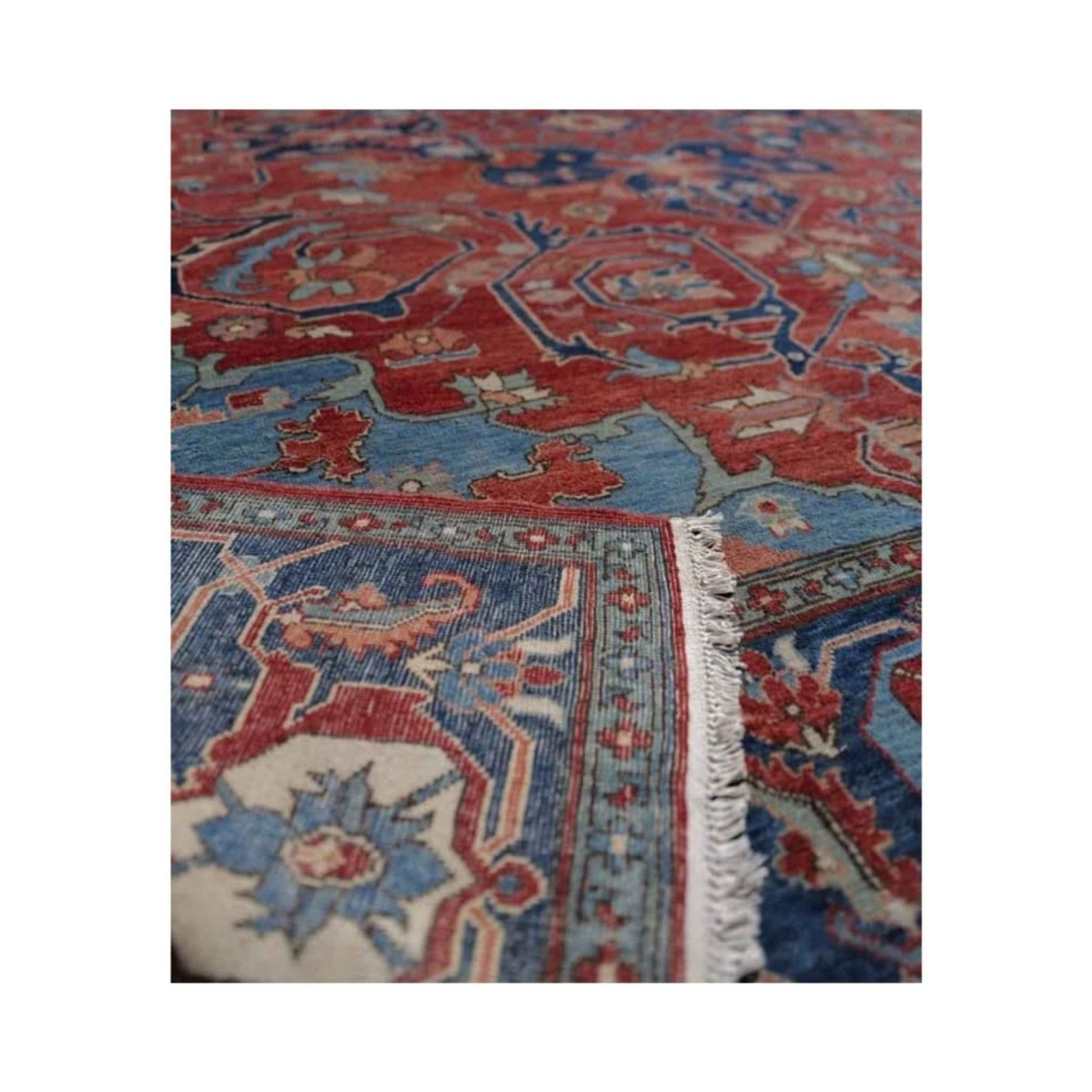 9'9 x 12'10 Vintage Wool Herizz Rug (HANDKNOTTED) gallery