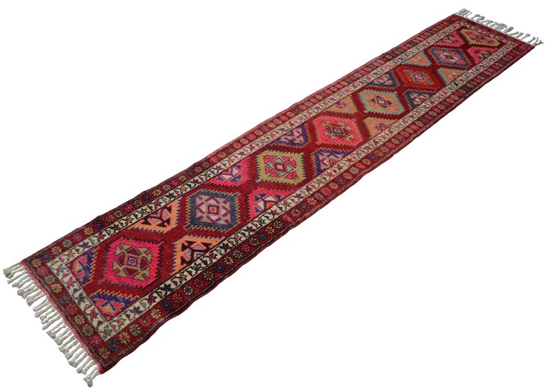 EXTRA LONG Runner Rug HandMade Rug Runner Hallway Decor Oushak rug 3x14 ft apprx gallery
