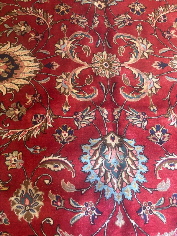 SIMI ANTIQUE. HAND MADE. 14x10,2. EXCELLENT CONDITION. FULL PILE.WITH SINGNR gallery