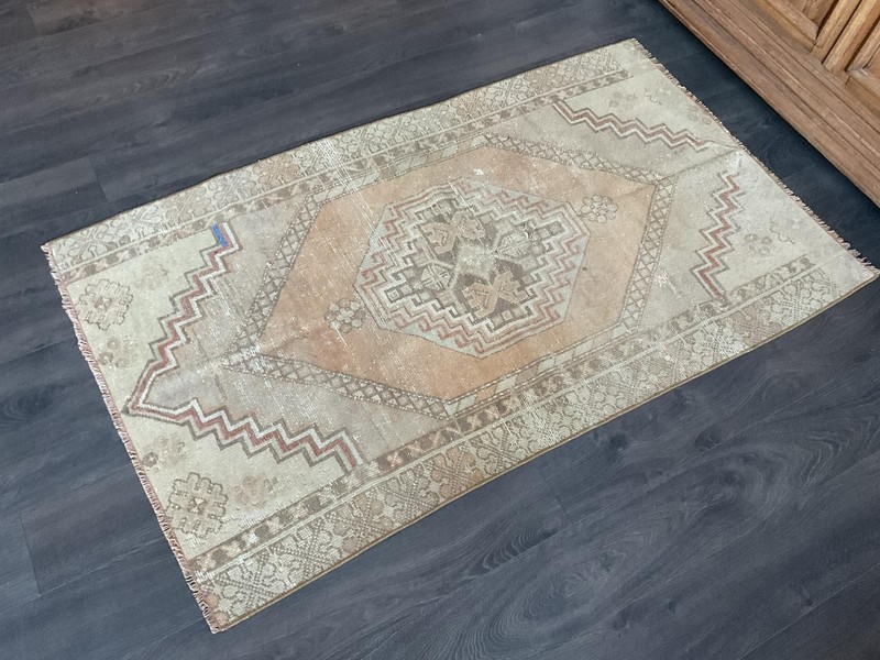 Vintage Rug For Living Room, 4x6 Handmade Rug For Bedroom, Outdoor Rugs gallery