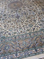 9.7 x 13 ANTIQUE FINE USHAK RUG CAUCASIAN VINTAGE SERAPI HERIZ KAZAK