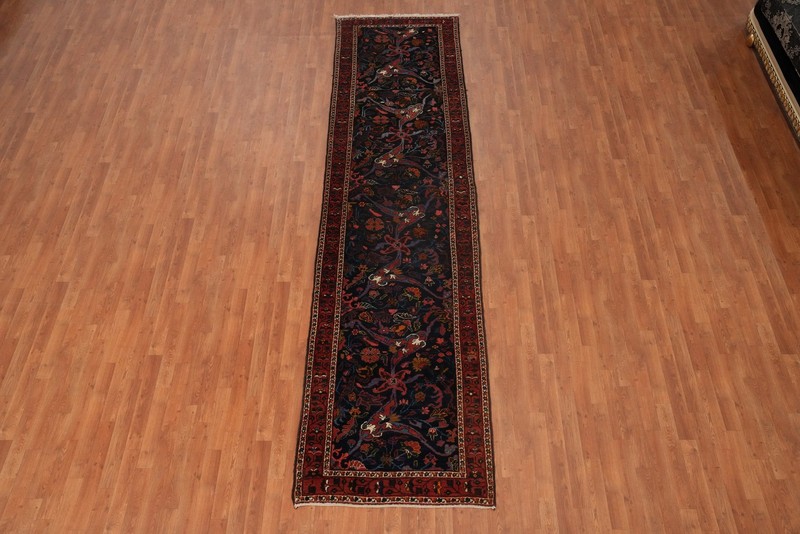 Antique Vegetable Dye Traditional 13 ft Runner Rug 3x13 Handmade Wool Carpet gallery