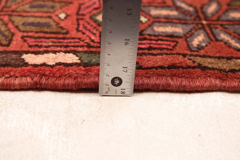 Vintage 3'7" x 6'9" Traditional Hand Knotted Vegetable Dye Wool Area Rug gallery