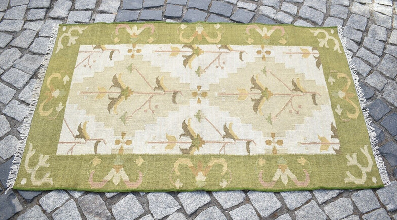 Vintage Turkish Rug 2'9'' x 4'7'' ft Anatolian Soft Colors Rug Flat Woven Rug gallery