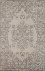 Vintage Muted Traditional Handmade Wool Area Rug Living Room Carpet 7×9