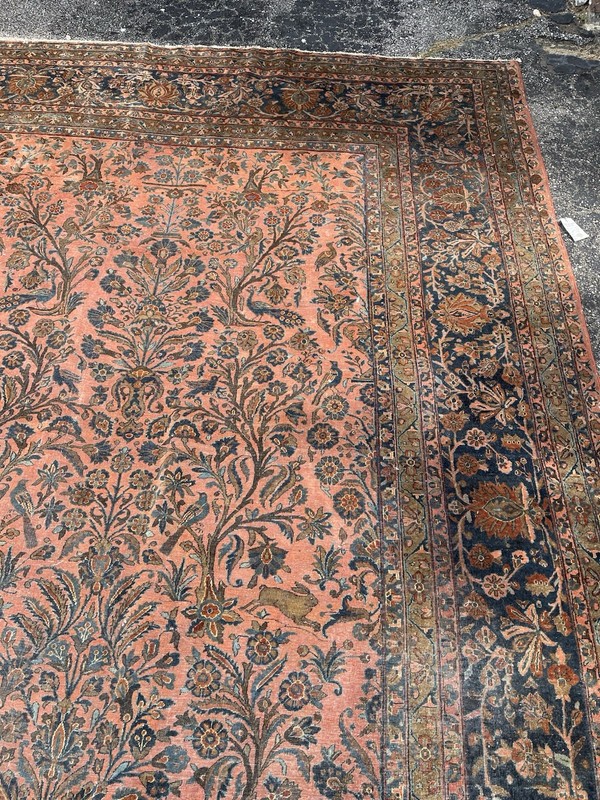 Majestic Antique Oriental Rug 12x19 - 13C gallery