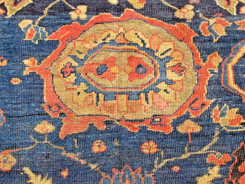 ANTIQUE SULTANABAD ORIENTAL CARPET_10 x 15_CIRCA 1880 FROM MY COLLECTION gallery
