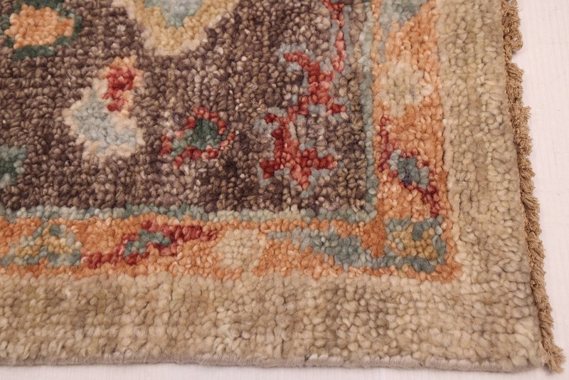 Vintage 7'10" x 9'11" Traditional Hand Knotted Vegetable Dye Wool Area Rug gallery