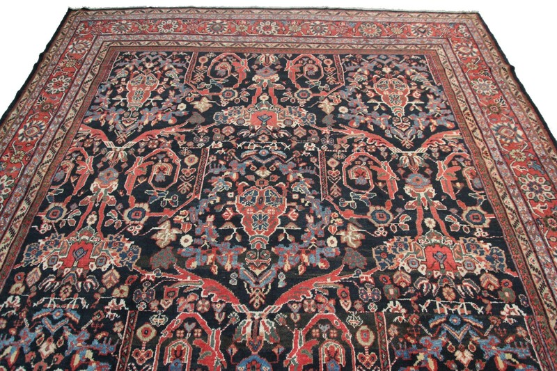 10x13 Antique Traditional Geometric Handmade Area Rug Circa 1920 312cm x 401cm gallery