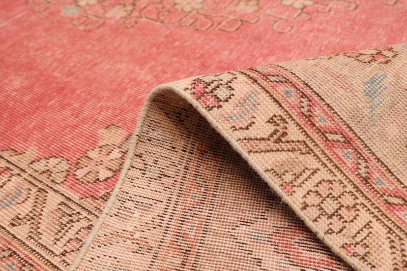Vintage Hand-Knotted Area Rug 9'7" x 12'4" Traditional Oriental Wool Carpet gallery