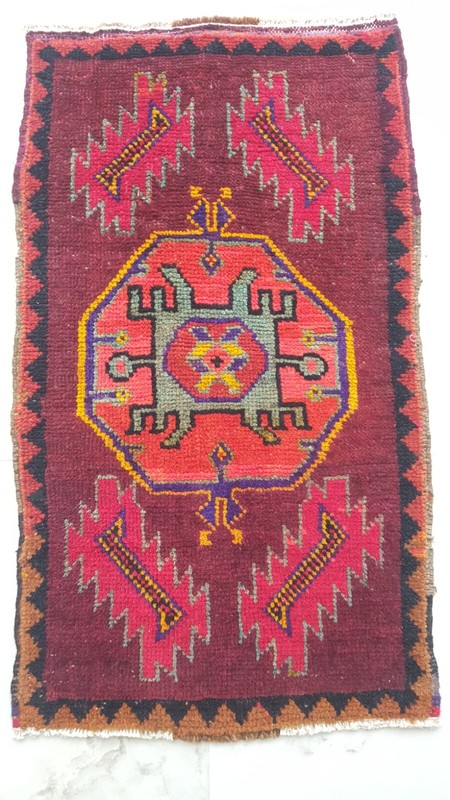 Antiq Anatolian Design Carpet Rug Handmade Wool Rug Oushak Modern Vintage Rug gallery
