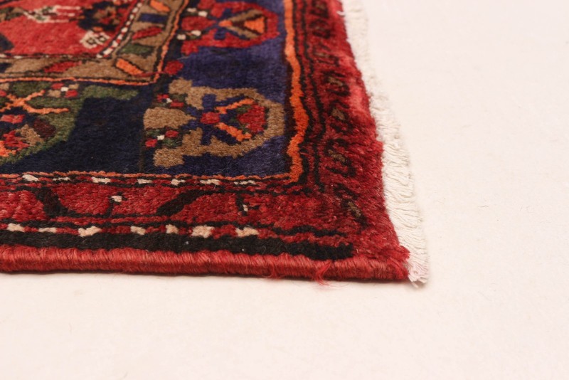 Vintage Traditional Hand-Knotted Area Rug 4'4" x 9'10" Oriental Wool Carpet gallery