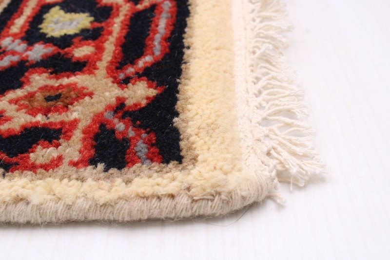 Vintage Hand-knotted Runner Rug 2'7" x 12'2" Traditional Oriental Wool Carpet gallery