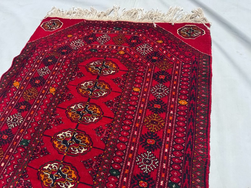 3x4 Hand Knotted Tribal Vintage Wool Area Rug Bokhara Traditional Persian Carpet gallery