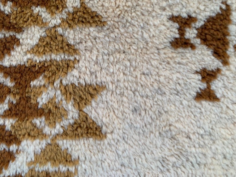 Vintage Mid-Century Scandinavian: Long-Pile Rya Shags, Traditional Rug (2x4 ft.) gallery