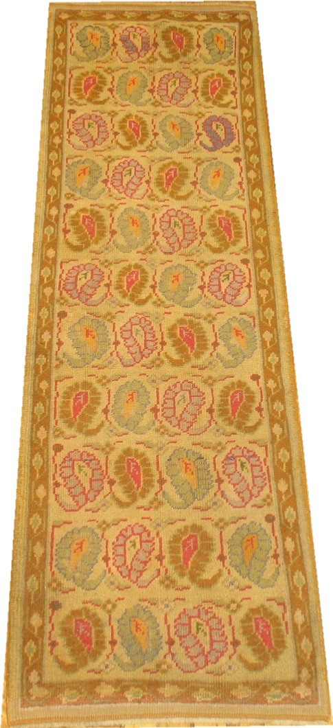 Antique Decorative Turkish Oushak Ushak Rug Runner 1'9''x5'10'' gallery