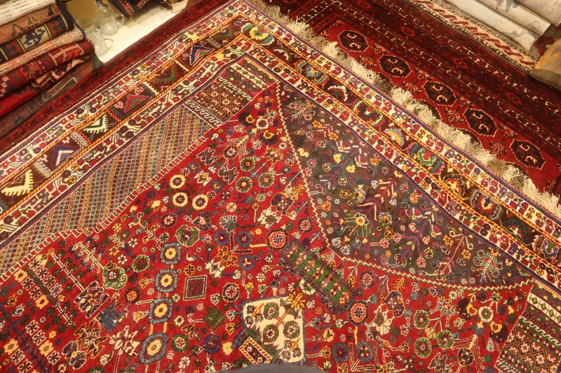 COLLECTORS' ITEM Antique Tribal Kazak Carpet gallery