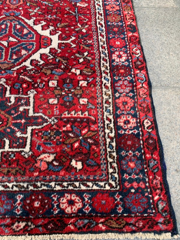 3'3'' x 6'3'' Handmade Carpet Village Rug Organic Rug Natural Carpet.SKU:P1541 gallery
