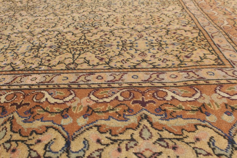 Traditional Vintage Hand-Knotted Oriental Carpet 6'7" x 9'5" Wool Area Rug gallery