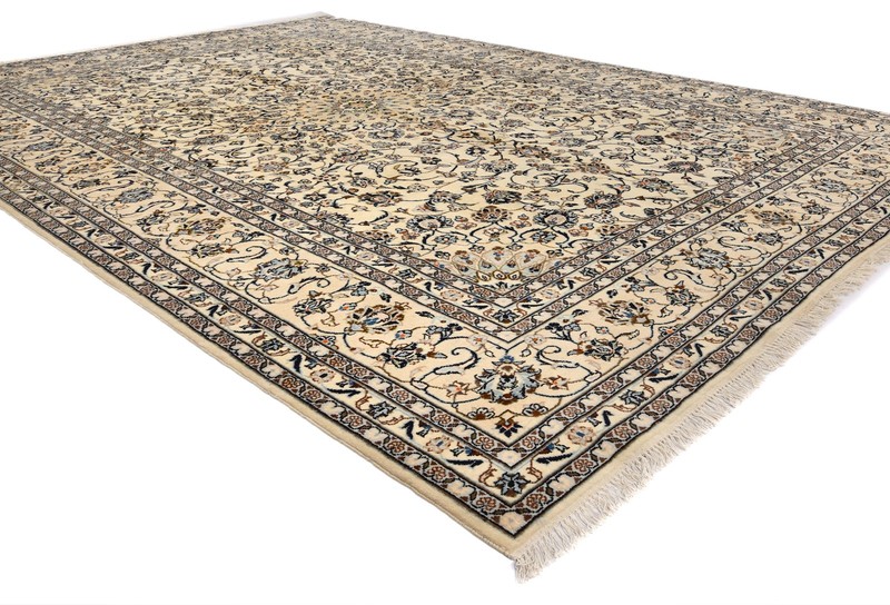 9X13 ft Large Handmade Vintage Oriental Rug Traditional Floral Medallion Carpet gallery
