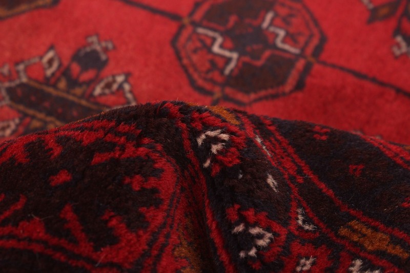 Traditional Vintage Hand-Knotted Oriental Carpet 3'8" x 6'4" Wool Area Rug gallery
