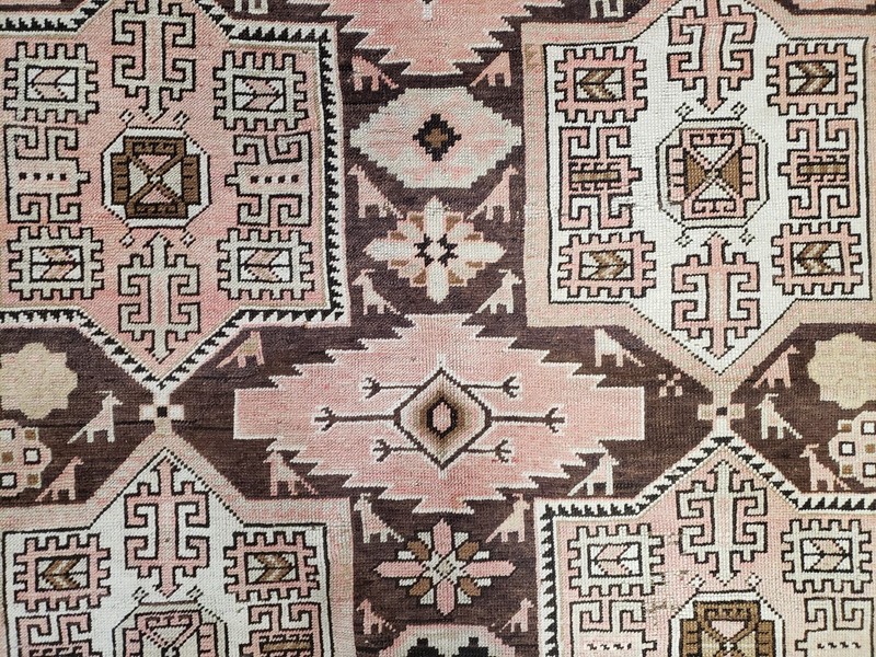 Antique Caucasian Rug 5' 5" x 10' 9" Shirvan Carpet Wide Oriental Wool Runner gallery