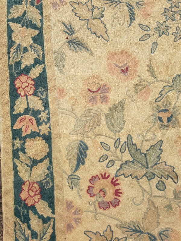 Vintage Hand Woven Traditional Kashmiri Multicolor Kilim Rug Carpet 160x122 cm gallery