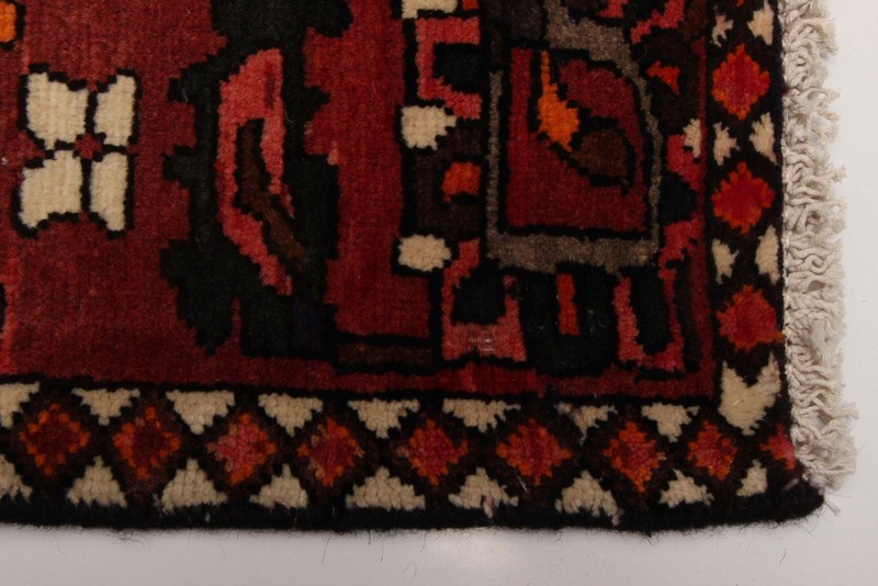 Vintage 6'10" x 10'8" Traditional Hand Knotted Vegetable Dye Wool Area Rug gallery