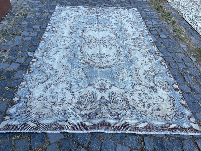 Home Decor Rug, Turkish Vintage Rug, Boho Decor Rug, 6,1 x 8,4 ft gallery