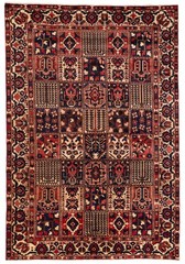Vintage Traditional Hand-Knotted Area Rug 6’9″ x 10’0″ Oriental Wool Carpet
