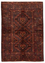 Traditional Vintage Hand-Knotted Area Rug 3’11” x 5’7″ Oriental Wool Carpet