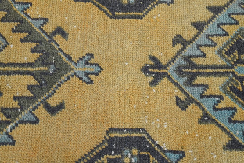 3x11 ft, turkish rug runner, hand-knotted vintage runner, oushak runner rug, 50 gallery