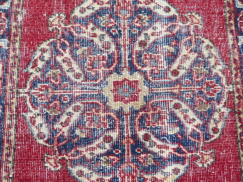 Vintage Turkish Runner Rug Hallway Rug Carpet Corridor Handmade Long Rug31"x136" gallery