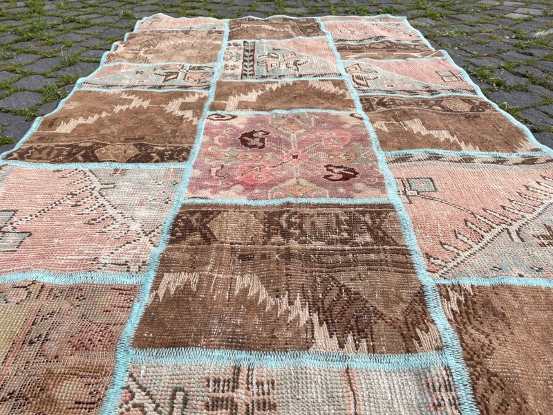 Home Decor Rug, Turkish Vintage Rug, Boho Decor Rug, 3,2 x 5,5 ft gallery