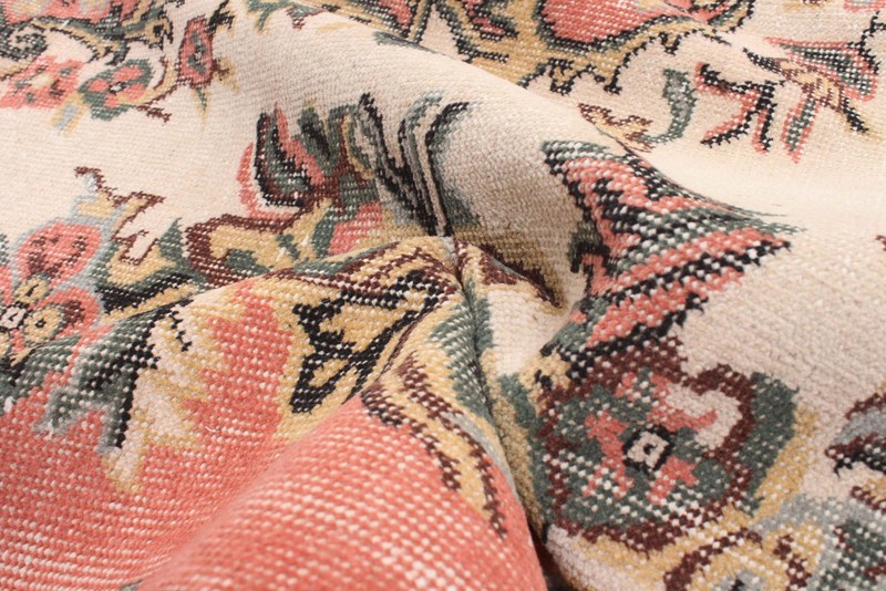 Vintage Hand-Knotted Area Rug 5'8" x 9'6" Traditional Oriental Wool Carpet gallery