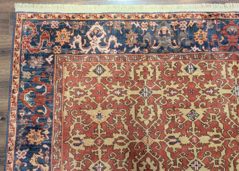 Karastan Williamsburg Ushak Rug 8x12, Wool, Pattern #552, Rare gallery