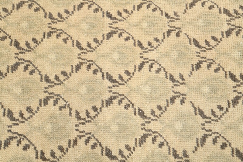 Oushak Runner Rugs Turkish Hand-Knotted Hallway Carpet Vintage Rug 2x8 ft 1183 gallery