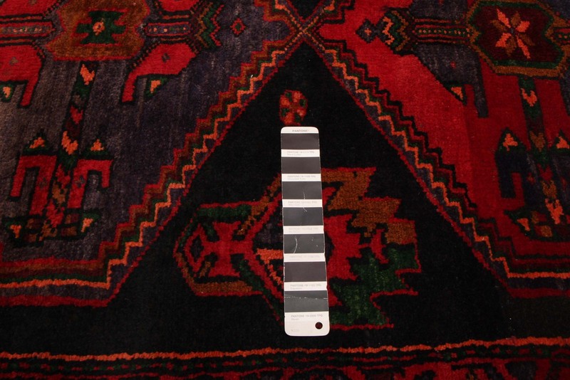 Vintage 4'4" x 6'11" Traditional Hand Knotted Vegetable Dye Wool Area Rug gallery