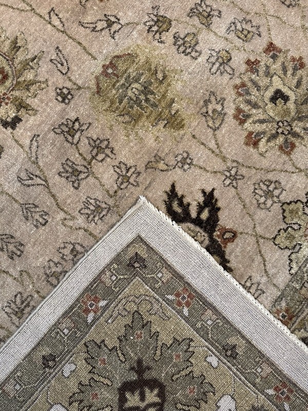 Tremendous Turkish - Vintage Large Oushak Carpet -Traditional Tribal Rug 12 X 15 gallery