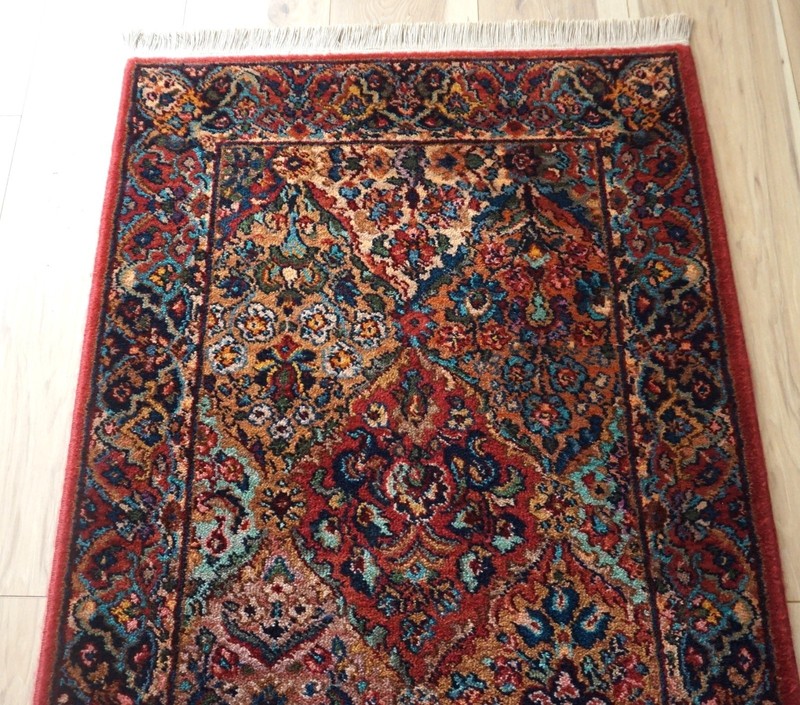 KARASTAN RUG RUNNER MULTICOLOR PANEL KIRMAN #700/717 2'6"x12' gallery