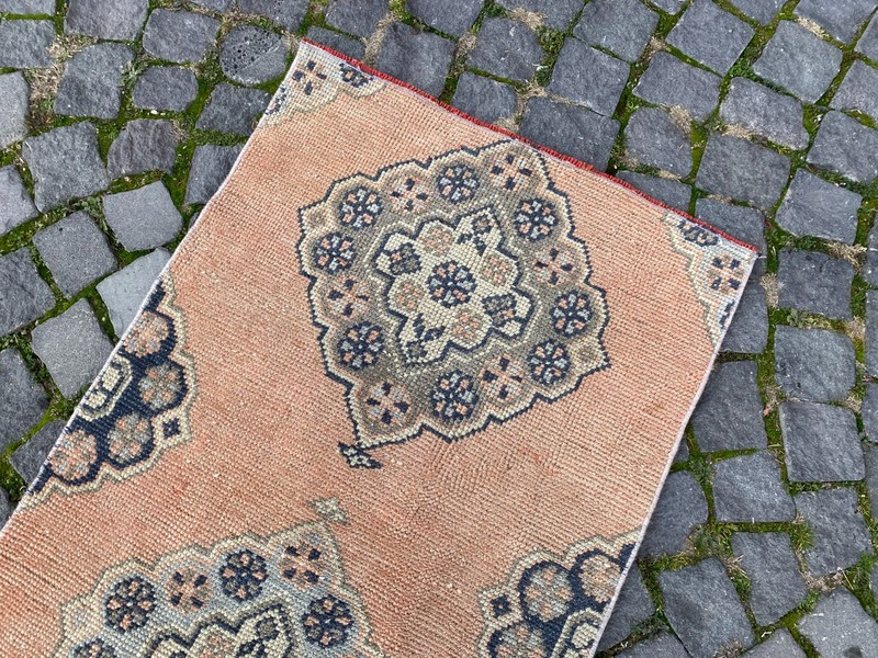Wool rug, Bohemian rugs, Runner rug, Handmade rug, Turkish rug | 2,2 x 7,1 ft gallery
