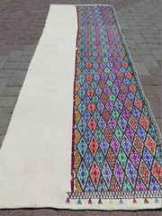 Runner Rug, Modern Long Rug, Stair Rug, Turkish Kilim Runner, Aisle Rugs 31″X97″