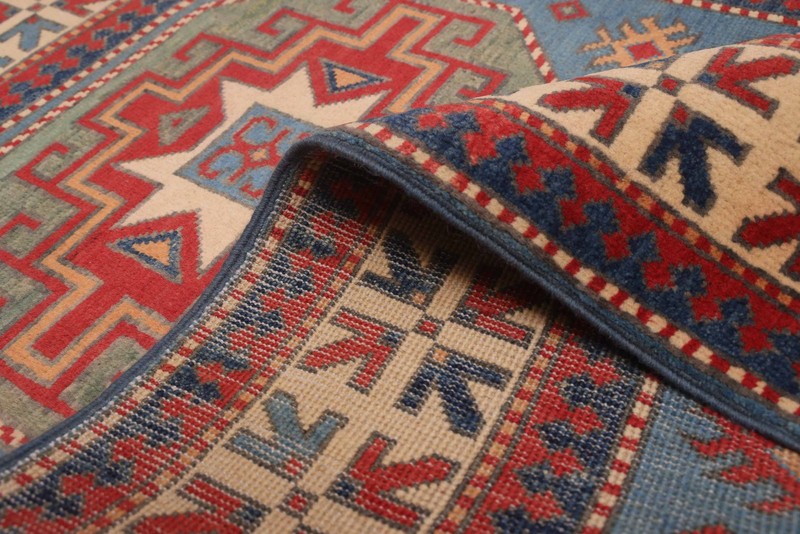 Vintage Hand-Knotted Area Rug 3'4" x 5'0" Traditional Oriental Wool Carpet gallery