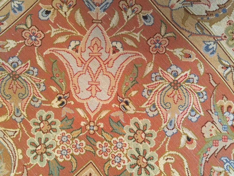 Very Fine Pure Silk Carpet 6.5 ft. x 10.5 ft. Signed “Mir Mehdi” gallery