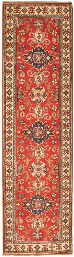 2'7" x 9'9" Vintage Hand-knotted Runner Rug Traditional Oriental Wool Carpet