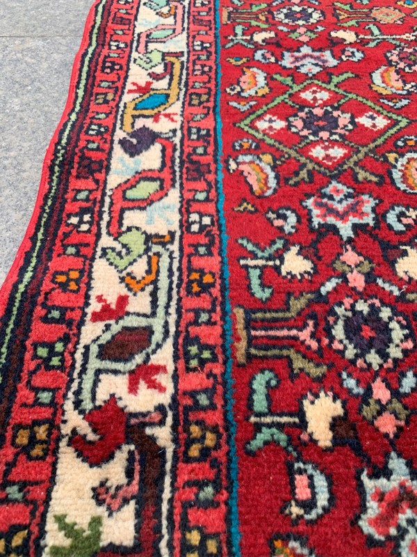3'4'' x 5'7'' Vintage Carpet Natural Village Rug Handmade Rug.SKU:P1630 gallery
