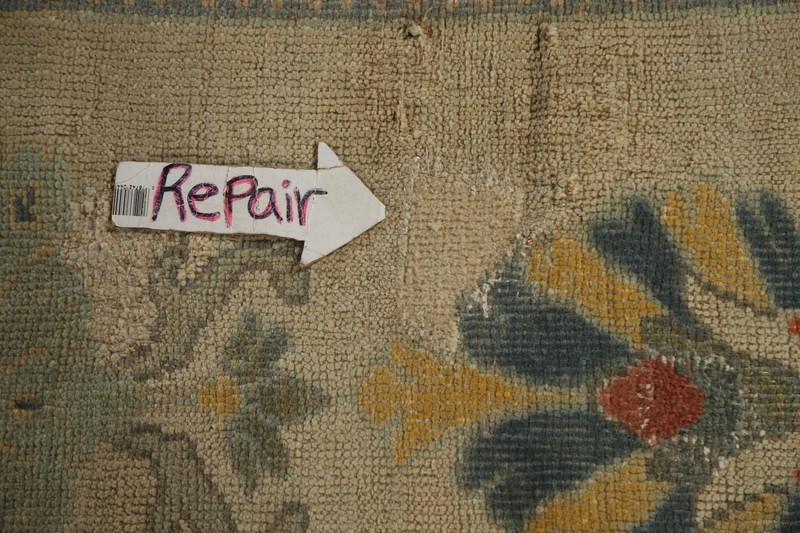 Clearance Antique Ivory Sultanabad 14x20 Area Rug Palace Size Hand-knotted Wool gallery