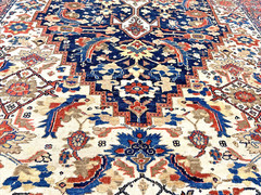 Auth: 19th C Antique N W Kurdish Rug Exquisite Mystical ART Kalleh Fine 7×15